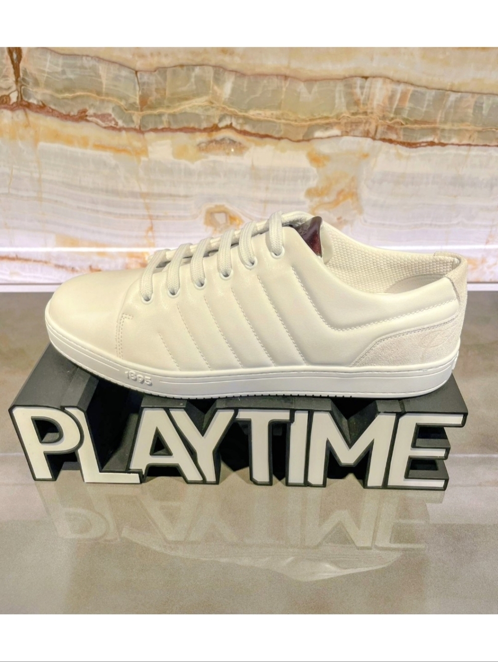 Berluti White Sneakers Leather Size 10/ 43 New In Box